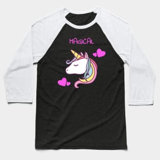 Magical Unicorn Baseball T-Shirt